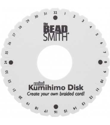 KUMIHIMO DISCO DE 10,8 CM PARA HACER CORDONES.