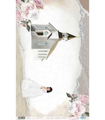 PAPEL ARROZ 54X33CM CELEBRANDO MI COMUNION 11467