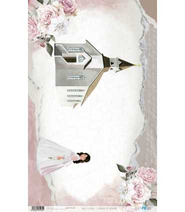 PAPEL ARROZ 54X33CM CELEBRANDO MI COMUNION 11462