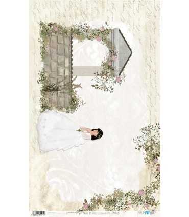PAPEL ARROZ 54X33CM CELEBRANDO MI COMUNION 11471