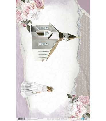 PAPEL ARROZ 54X33CM CELEBRANDO MI COMUNION 11473