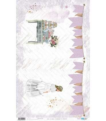 PAPEL ARROZ 54X33CM CELEBRANDO MI COMUNION 11474