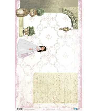 PAPEL ARROZ 54X33CM CELEBRANDO MI COMUNION 11646