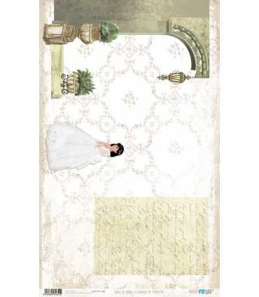 PAPEL ARROZ 54X33CM CELEBRANDO MI COMUNION 11655