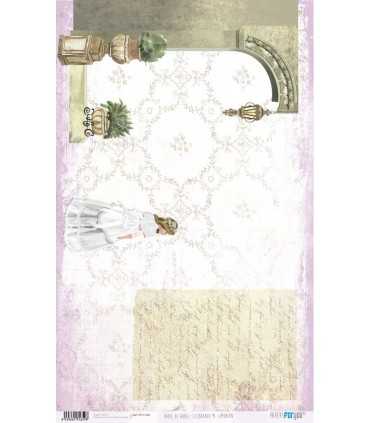 PAPEL ARROZ 54X33CM CELEBRANDO MI COMUNION 11659