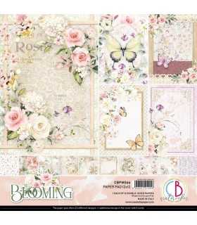 SET 12 PAPELES BLOOMING 12X12 CIAO BELLA