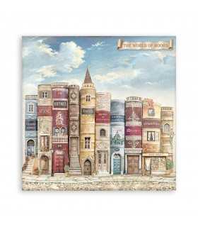 PAPELES SCRAP STAMPERIA 10UD 12x12 VINTAGE LIBRARY