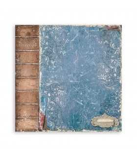 PAPELES SCRAP STAMPERIA 10UD 12x12 VINTAGE LIBRARY