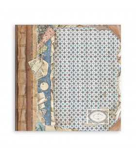 PAPELES SCRAP STAMPERIA 10UD 12x12 VINTAGE LIBRARY