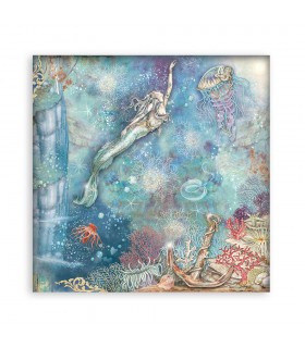 PAPELES SCRAP STAMPERIA 10UD 12x12 SONG OF THE SEA