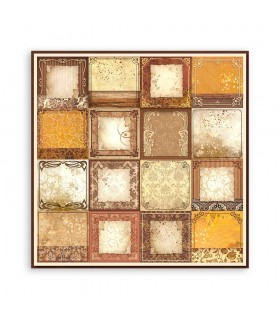 PAPELES SCRAP STAMPERIA 10UD 12x12 COFFEE AND CH