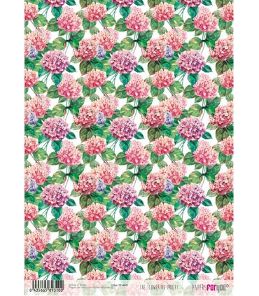 PAPEL DE ARROZ 30X21CM THE FLOWERING PROJET