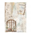 PAPEL ARROZ A4 STAMPERIA 21x29CM SECRET DIARY 4862