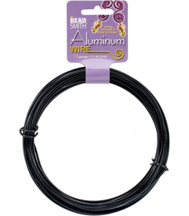 HILO ALUMINIO MODELABLE 12 GAUGE 2 MM 12 METROS