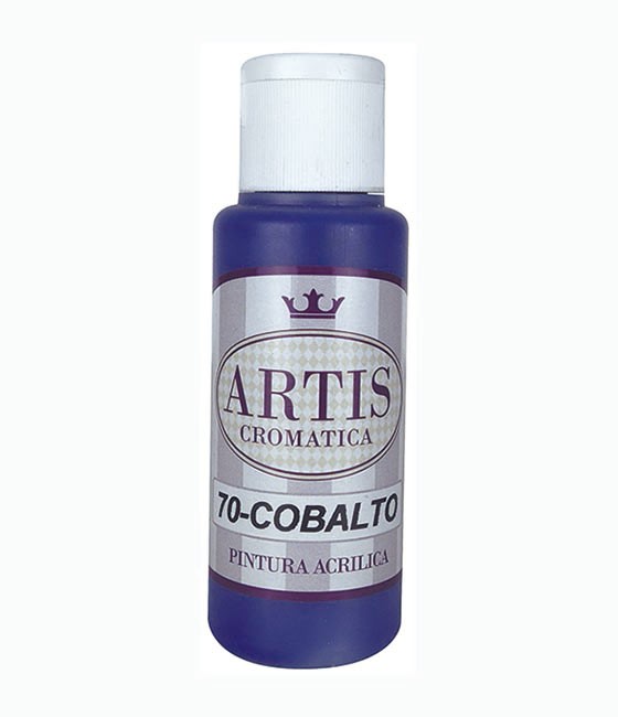 PINTURA ACRÍLICA ARTIS CROMÁTICA 60 ML COLORES : ARTIS CROMÁTICA:70 COBALTO