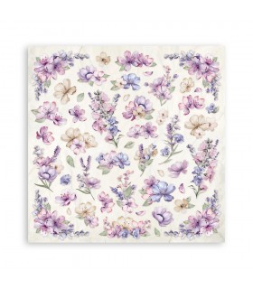 PAPELES SCRAP 20x20CM LAVENDER 10 UD