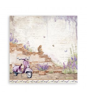 PAPELES SCRAP 20x20CM LAVENDER 10 UD