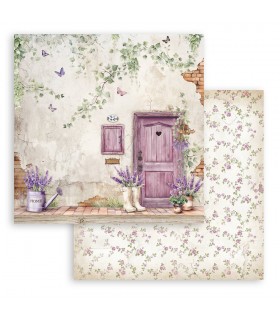 PAPELES SCRAP 20x20CM LAVENDER 10 UD