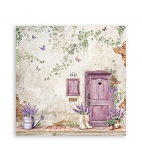 PAPELES SCRAP 20x20CM LAVENDER 10 UD