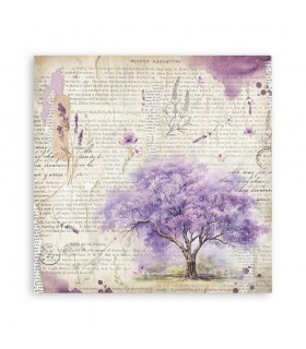 PAPELES SCRAP 20x20CM LAVENDER 10 UD