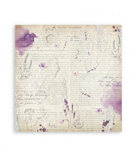 PAPELES SCRAP 20x20CM LAVENDER 10 UD