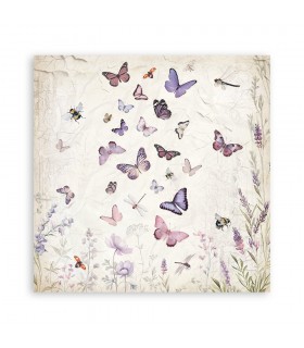 PAPELES SCRAP 20x20CM LAVENDER 10 UD