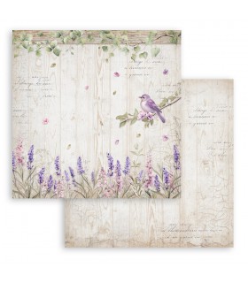 PAPELES SCRAP 20x20CM LAVENDER 10 UD