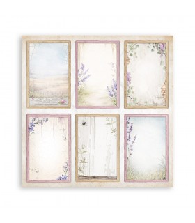 PAPELES SCRAP 20x20CM LAVENDER 10 UD