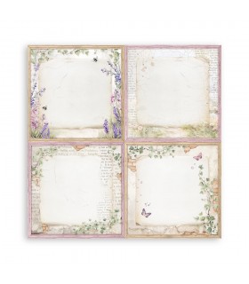 PAPELES SCRAP 20x20CM LAVENDER 10 UD