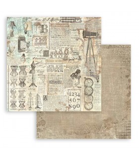 PAPELES SCRAP STAMPERIA 10UD 12x12 BROCANTE FONDOS