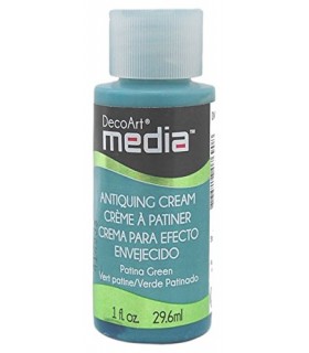 DECOART MEDIA CREMA ENVEJECIDO VERDE PATINADO 29ml