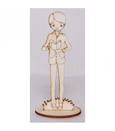 SILUETA NIÑO COMUNIÓN 1 CAMISA 22 CM