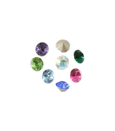 XILION CHATON SWAROVSKI 2,5 mm MIX COLORES 50 ud