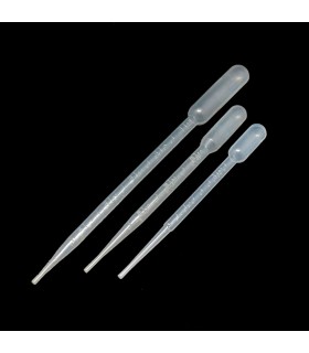 PIPETAS PLÁSTICO TRANSPARENTES 5 ML 9 UNIDADES