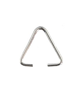 ANILLA TRIANGULAR 10 MM PLATA HILO 0,8 MM