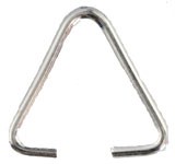 ANILLA TRIANGULAR 10 MM PLATA HILO 0,8 MM : Unidades:Envase 25 Ud aprox.