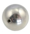 BOLA PASADA DE PLATA DE 4 MM 6 unidades