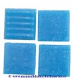 TESELAS PASTA VIDRIO AZUL 20x20x4 MM 200 GR