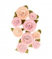 FLORES DE PAPEL ARTEMIO SECRET GARDEN 9 UD