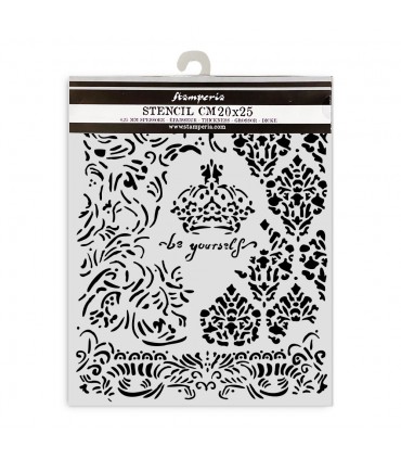 PLANTILLA MIX MEDIA 20x25 CM ALTEREGO CORONA