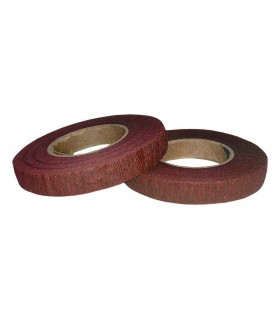 CINTA TAPE FLORAL 12 mm x 27 METROS MARRÓN OSCURO