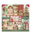 PAPELES SCRAP 10ud 12x12 CLASSIC CHRISTMAS