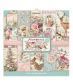 PAPELES SCRAP 10ud 12x12 PINK CHRISTMAS