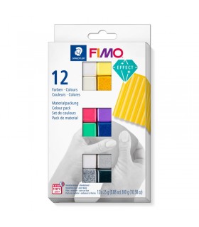 SURTIDO FIMO SOFT 12 x 25 GR EFFECT