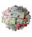 SERVILLETAS AMBIENTE 33x33 CM MIX FLORES 45 UD