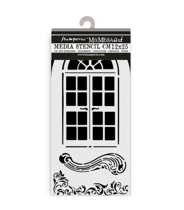 PLANTILLA MIX MEDIA 12x25 CM 0,5MM VENTANA