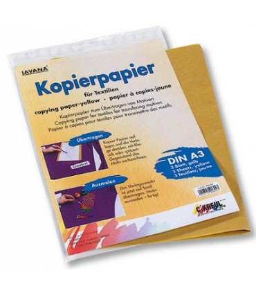 PAPEL CALCO AMARILLO JAVANA DIN A3 3 UNIDADES