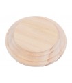 PEANA DE MADERA REDONDA 7 CM ARRIBA