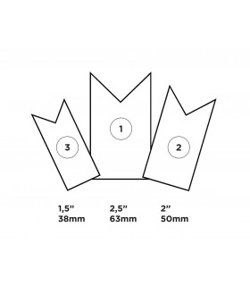 TROQUELADORA DE BANDEROLAS 3 EN 1 TAG PUNCH