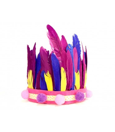 PLUMAS INDIO NEGRO 60 UNIDADES 25X140MM APROX.